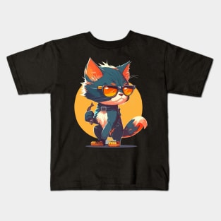 Cat Wonder Kids T-Shirt